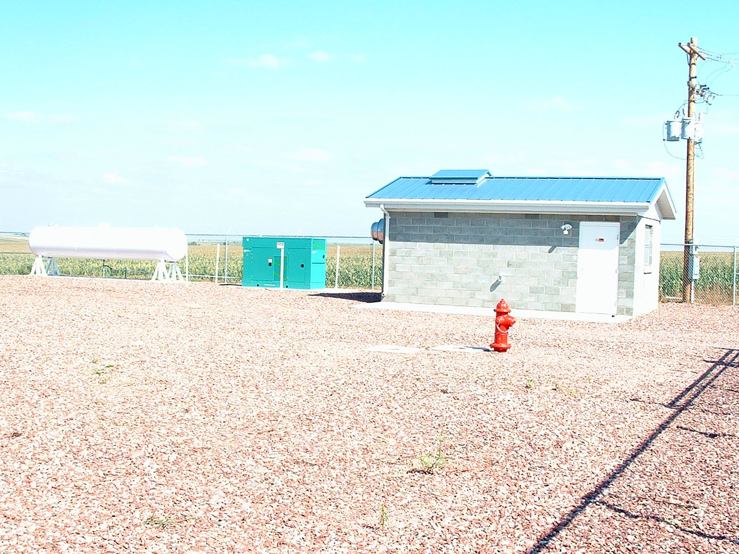 water supply system exterior
